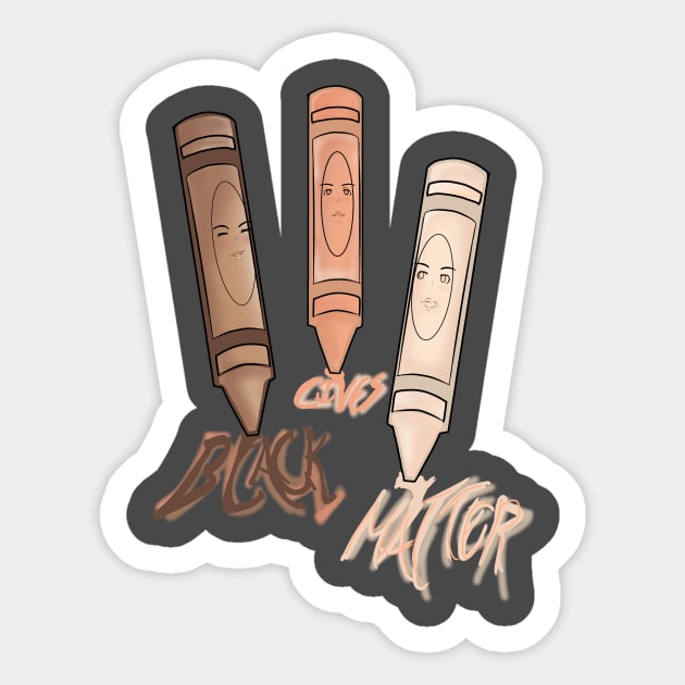 Black Lives Matter Sticker by Sarri